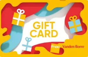 Vanden Borre gift card